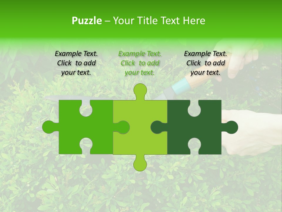 Green Power One PowerPoint Template