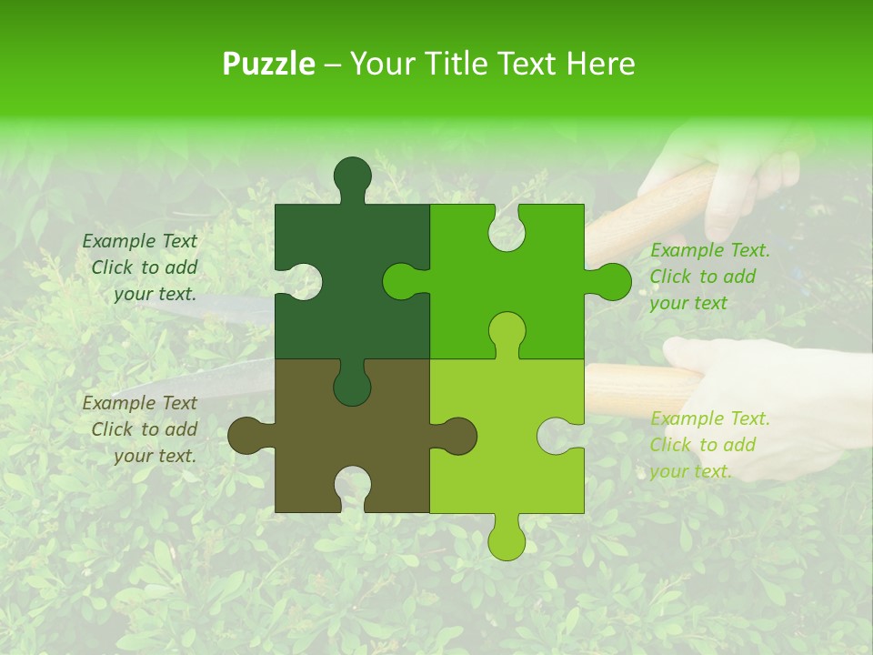 Green Power One PowerPoint Template