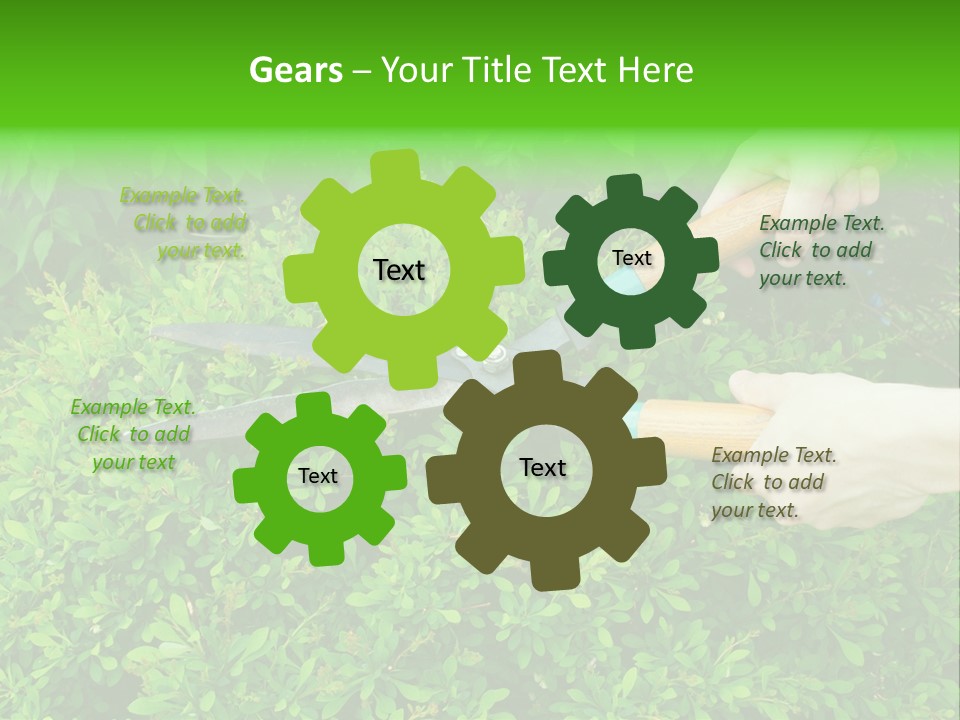 Green Power One PowerPoint Template