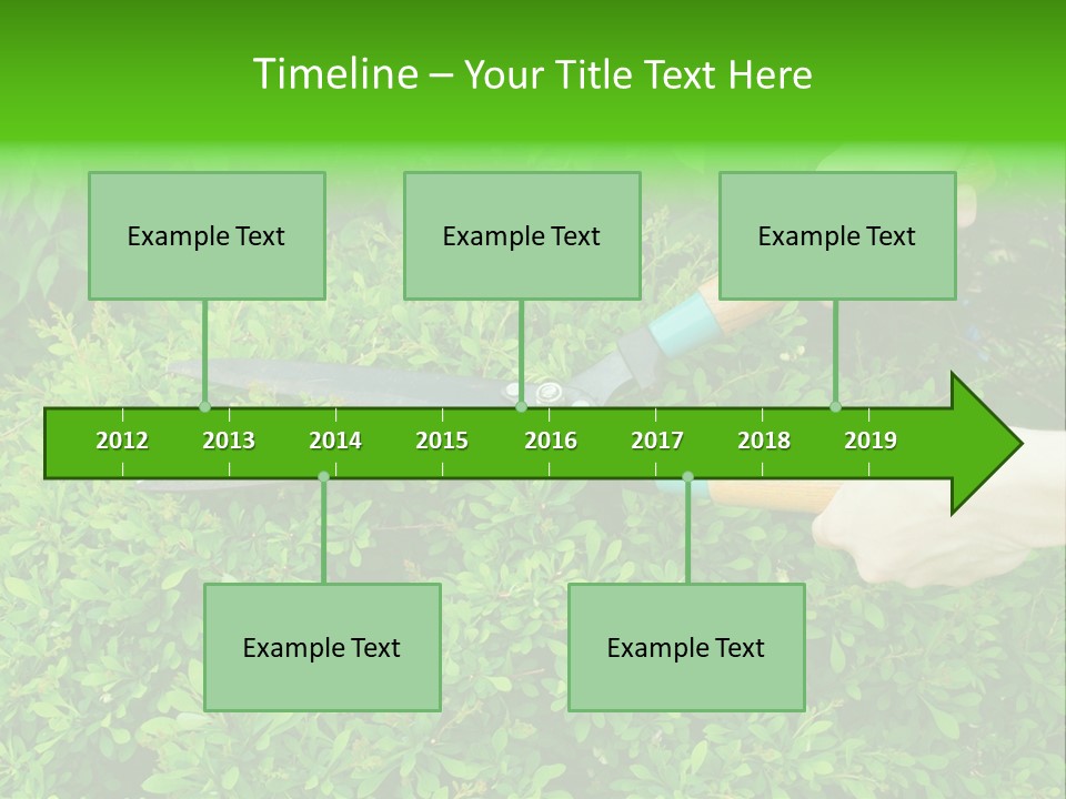 Green Power One PowerPoint Template