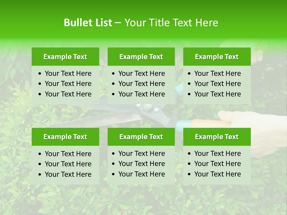 Green Power One PowerPoint Template