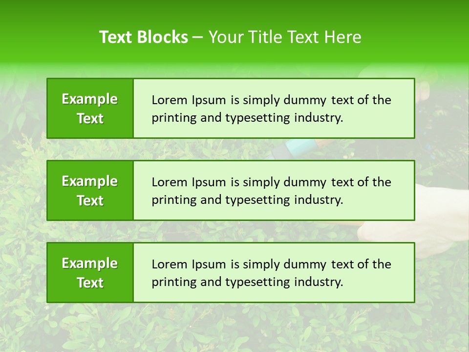 Green Power One PowerPoint Template