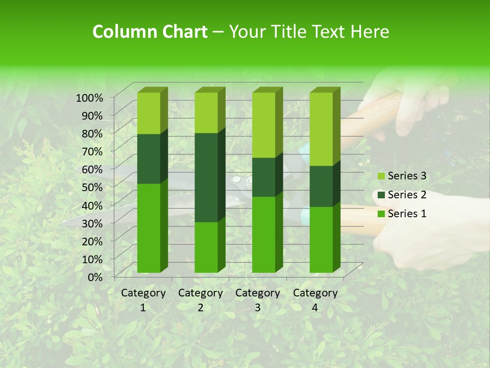 Green Power One PowerPoint Template