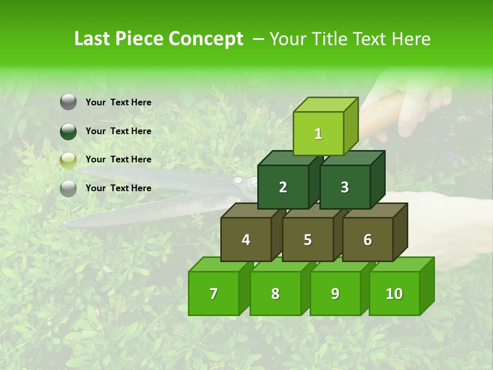 Green Power One PowerPoint Template