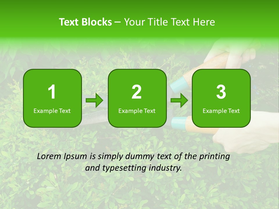 Green Power One PowerPoint Template