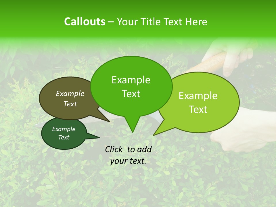 Green Power One PowerPoint Template
