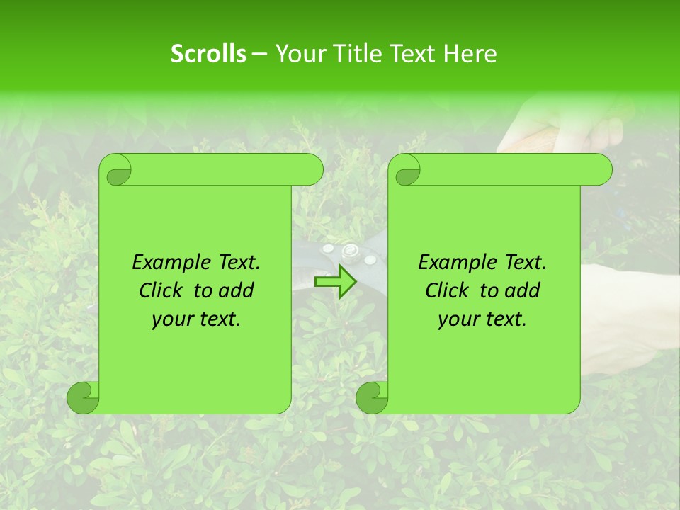Green Power One PowerPoint Template