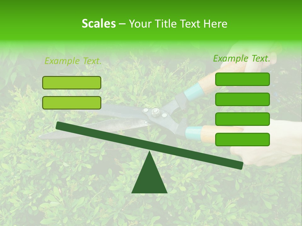 Green Power One PowerPoint Template