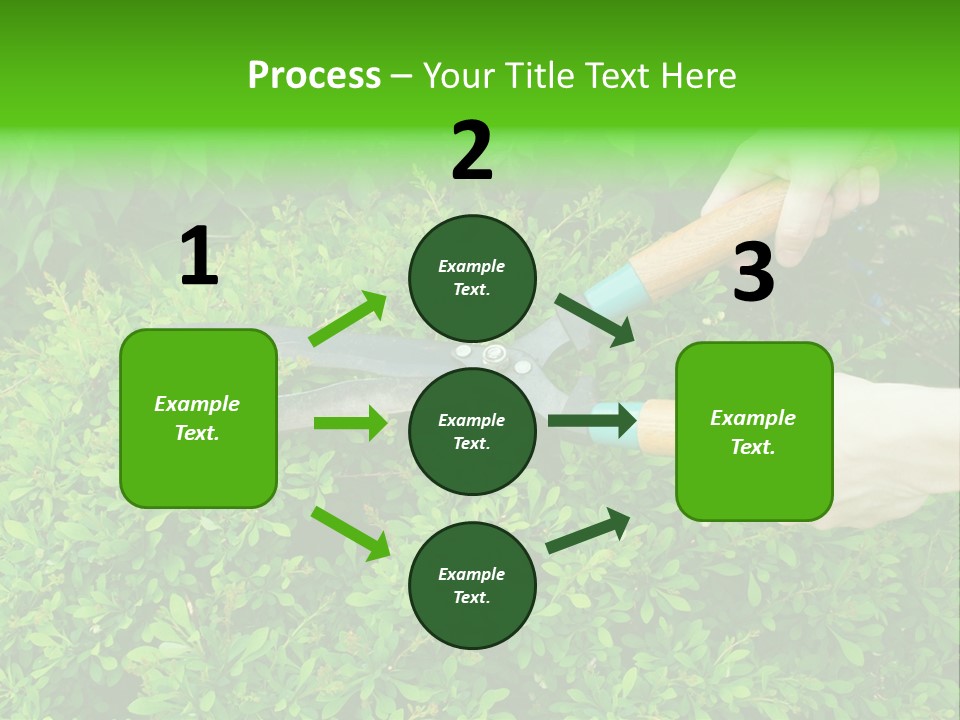 Green Power One PowerPoint Template