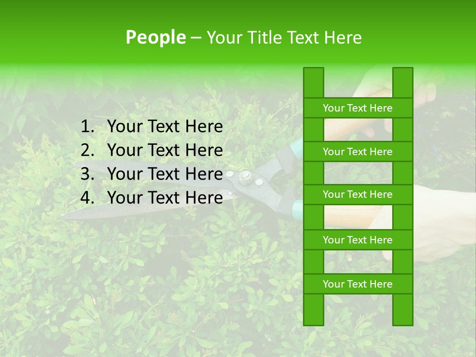 Green Power One PowerPoint Template