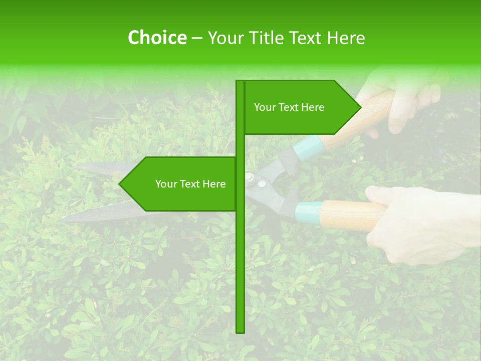 Green Power One PowerPoint Template