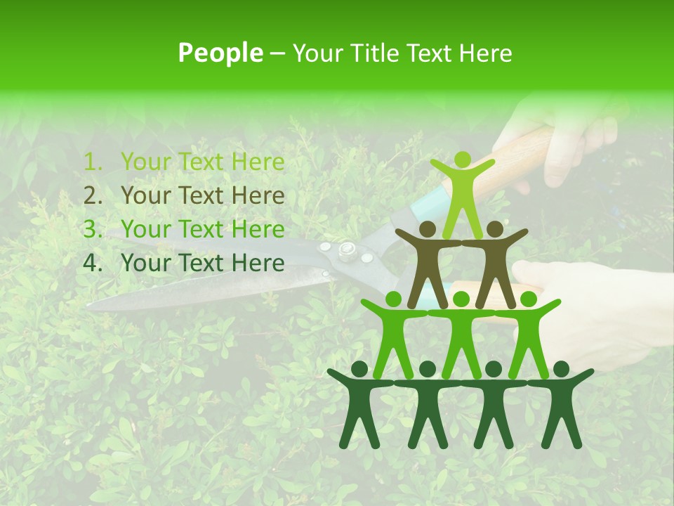 Green Power One PowerPoint Template