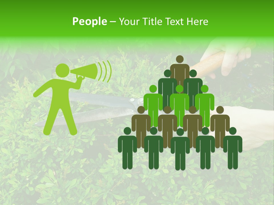 Green Power One PowerPoint Template