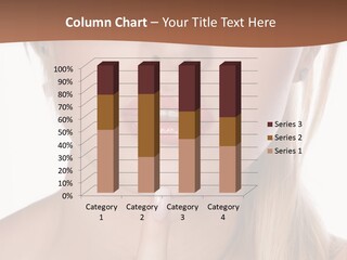 Cover Blond Woman Young PowerPoint Template