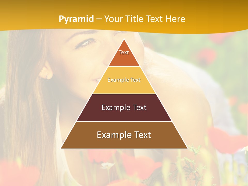 Meadow Fun Lying PowerPoint Template