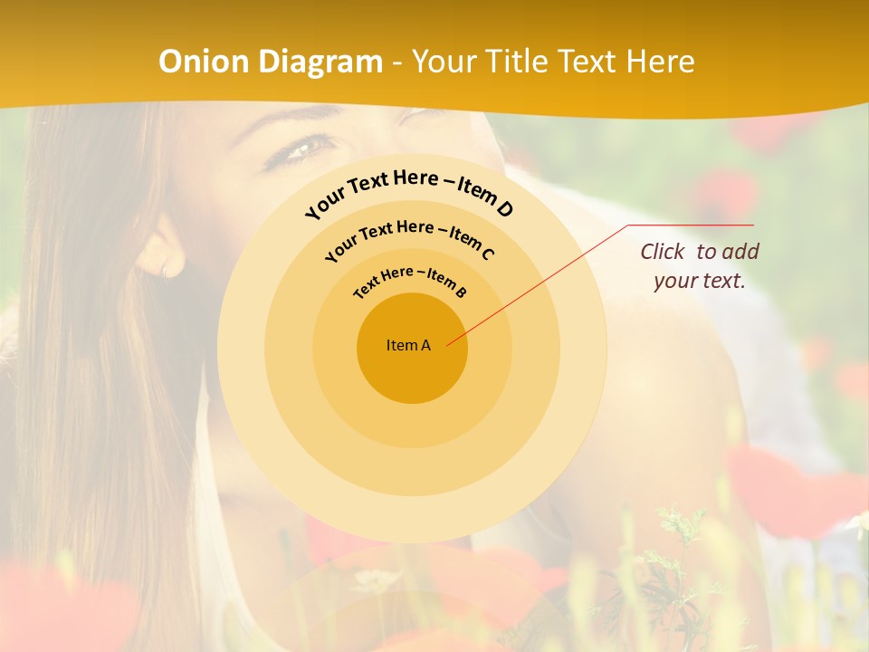 Meadow Fun Lying PowerPoint Template