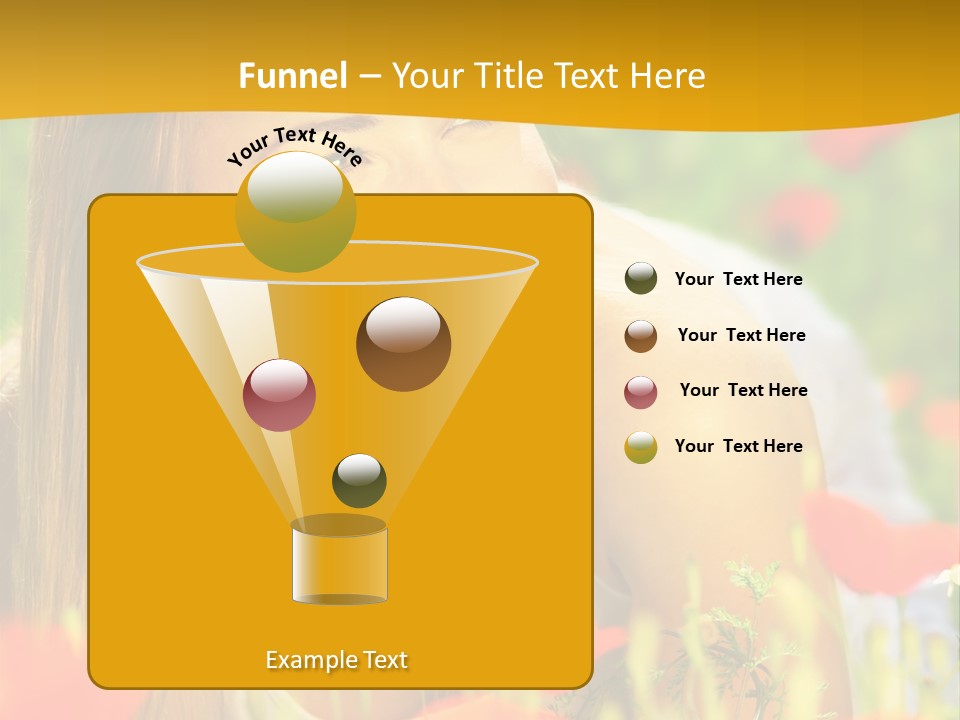 Meadow Fun Lying PowerPoint Template