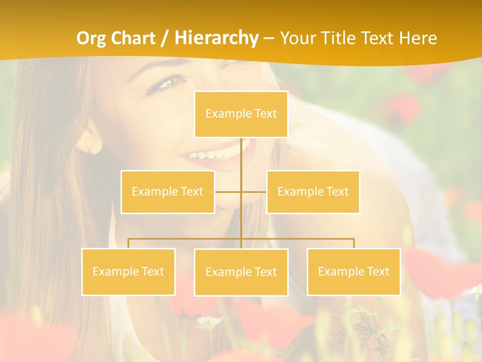 Meadow Fun Lying PowerPoint Template