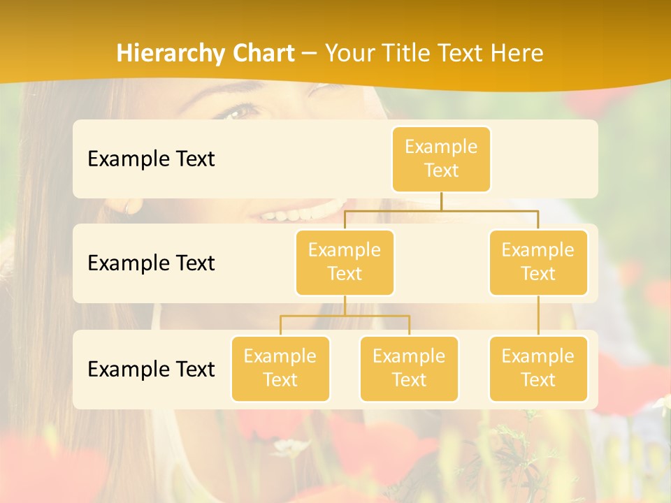 Meadow Fun Lying PowerPoint Template