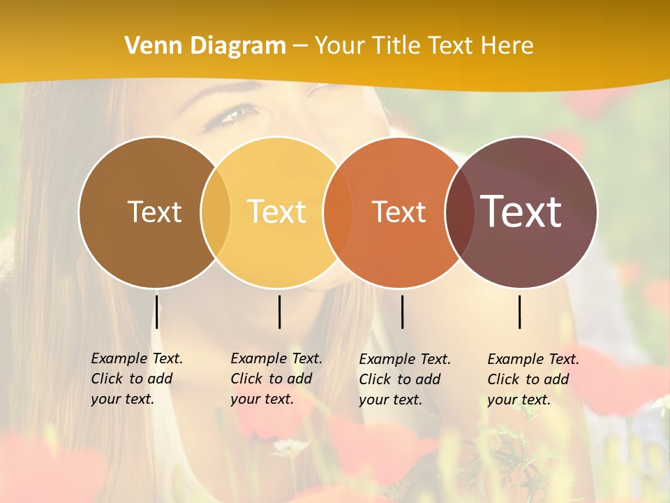 Meadow Fun Lying PowerPoint Template