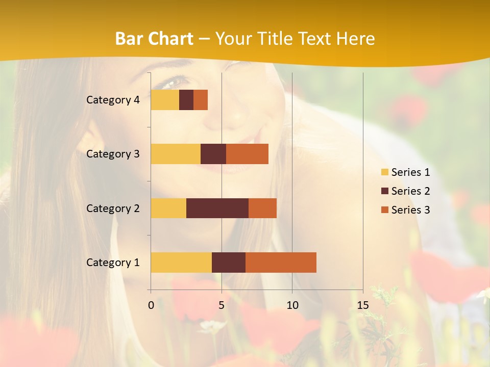 Meadow Fun Lying PowerPoint Template