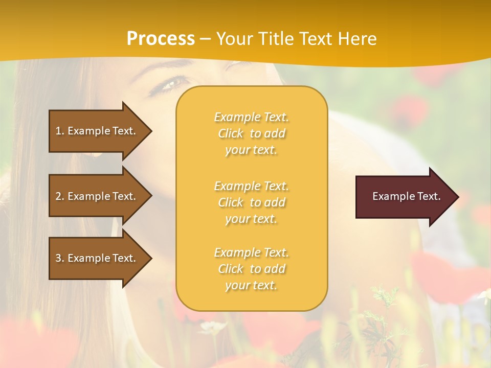 Meadow Fun Lying PowerPoint Template