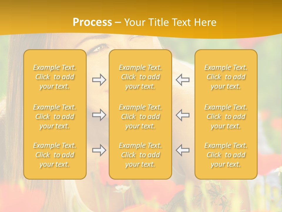 Meadow Fun Lying PowerPoint Template