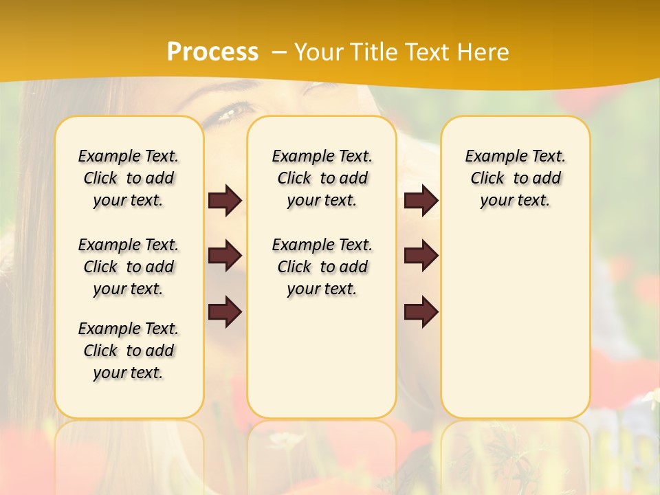 Meadow Fun Lying PowerPoint Template