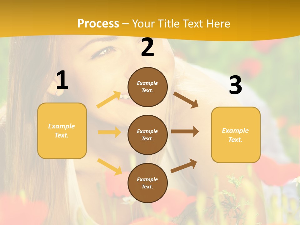 Meadow Fun Lying PowerPoint Template