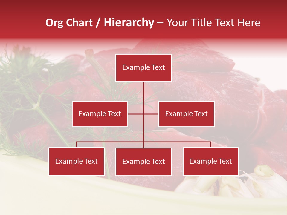 Pieces Cow Isolated PowerPoint Template
