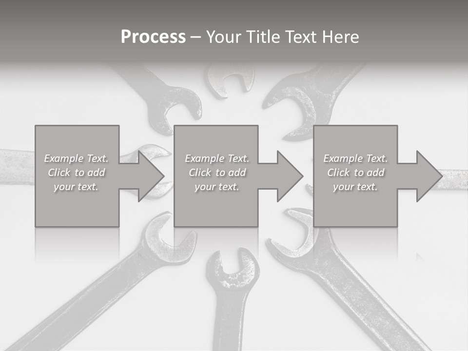 Grunge Allegory Screw PowerPoint Template