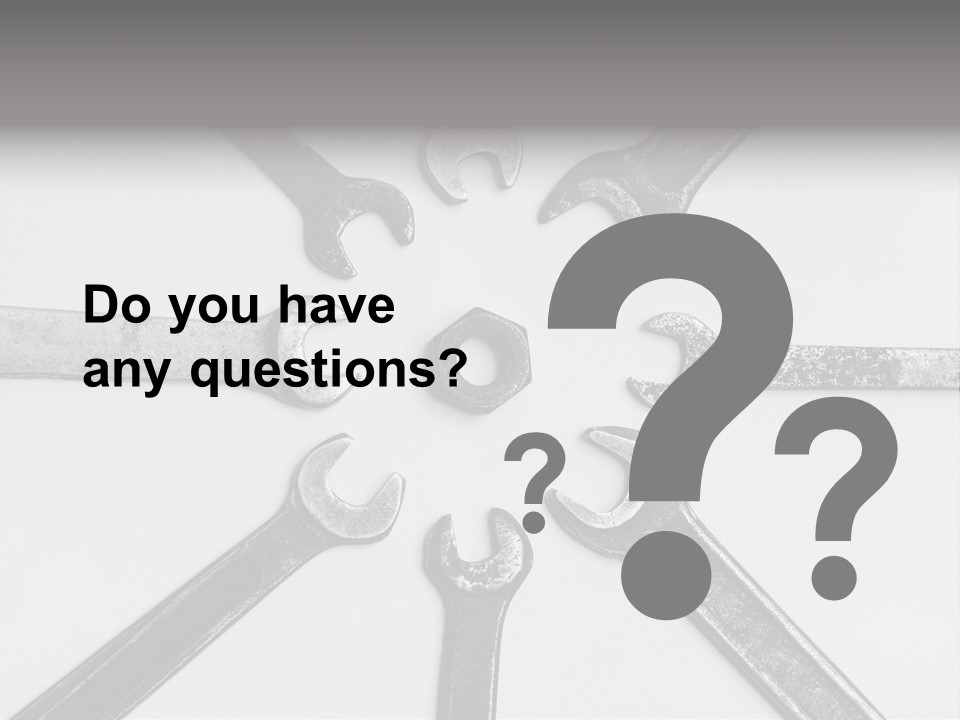 Grunge Allegory Screw PowerPoint Template