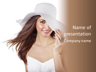 Beautiful Makeup Beauty PowerPoint Template