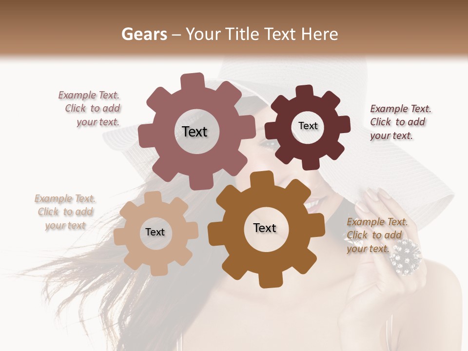 Beautiful Makeup Beauty PowerPoint Template