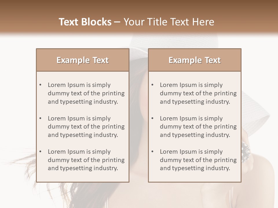 Beautiful Makeup Beauty PowerPoint Template