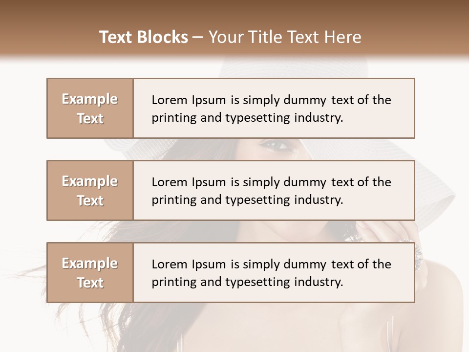 Beautiful Makeup Beauty PowerPoint Template