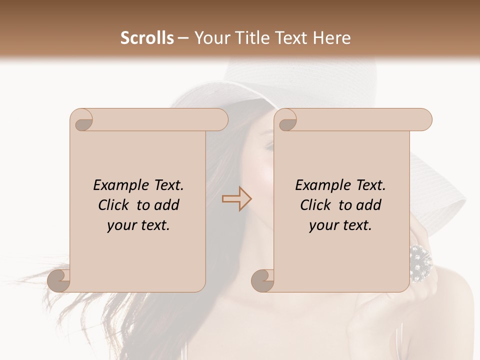 Beautiful Makeup Beauty PowerPoint Template