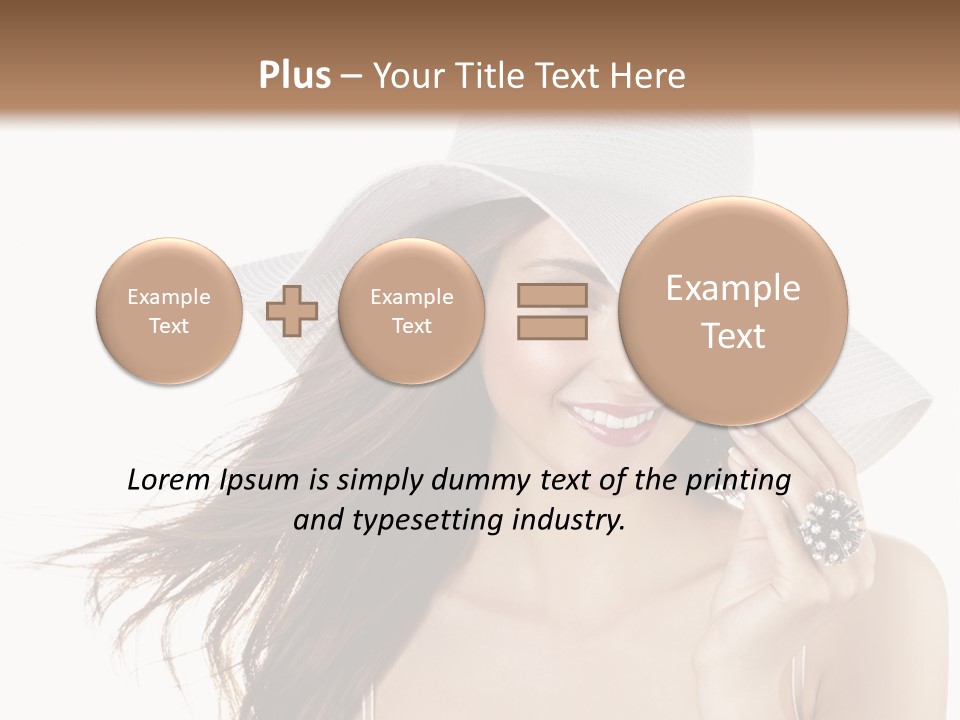 Beautiful Makeup Beauty PowerPoint Template