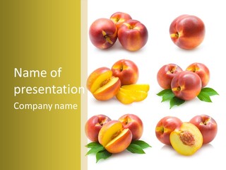 Healthy Ripe Background PowerPoint Template