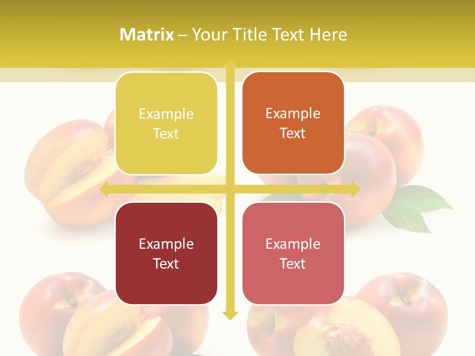 Healthy Ripe Background PowerPoint Template