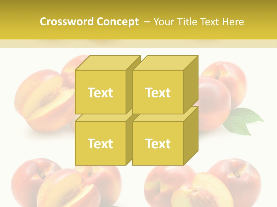 Healthy Ripe Background PowerPoint Template