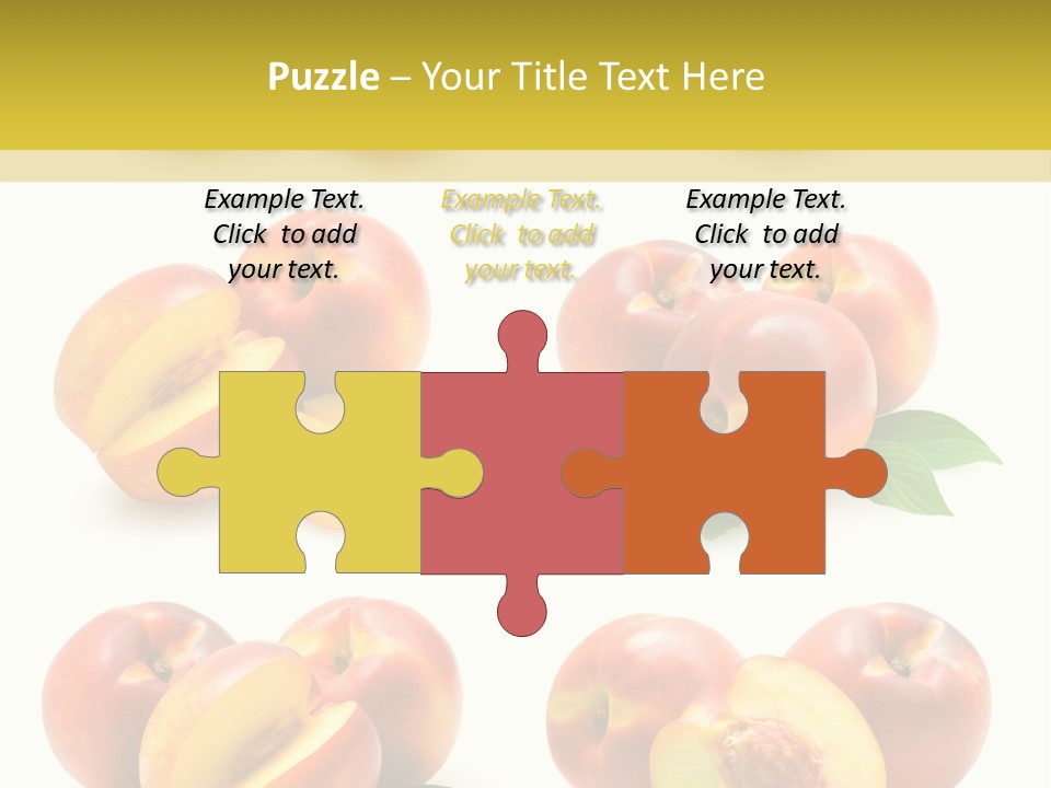 Healthy Ripe Background PowerPoint Template