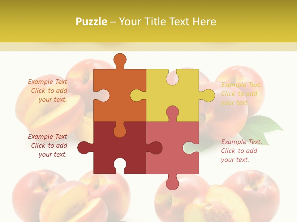 Healthy Ripe Background PowerPoint Template