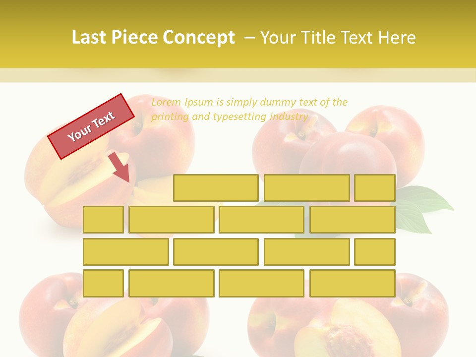 Healthy Ripe Background PowerPoint Template