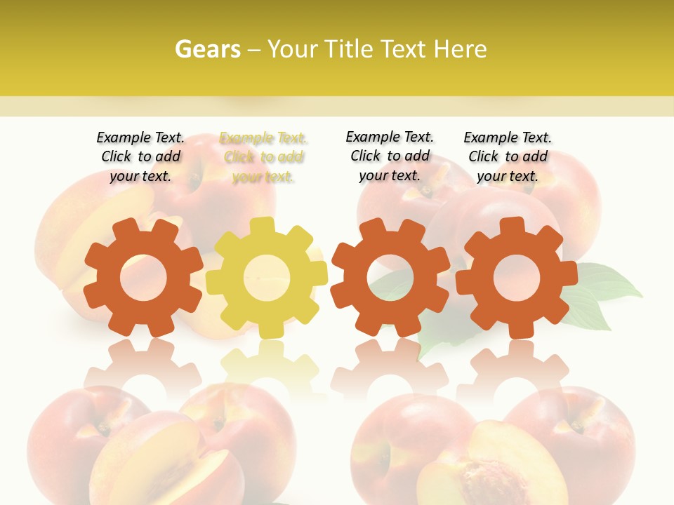 Healthy Ripe Background PowerPoint Template