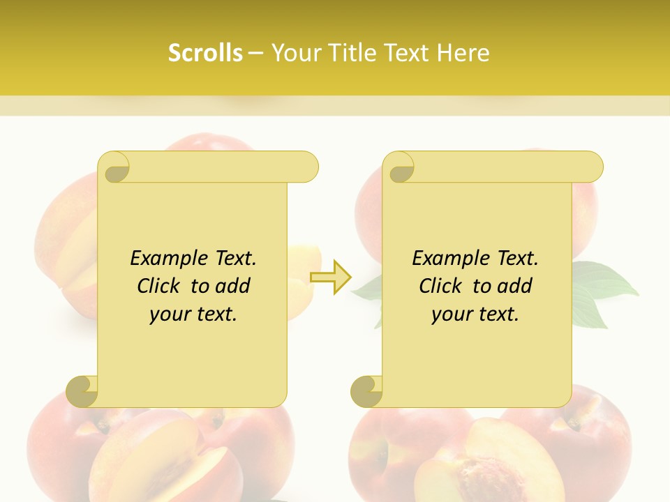 Healthy Ripe Background PowerPoint Template