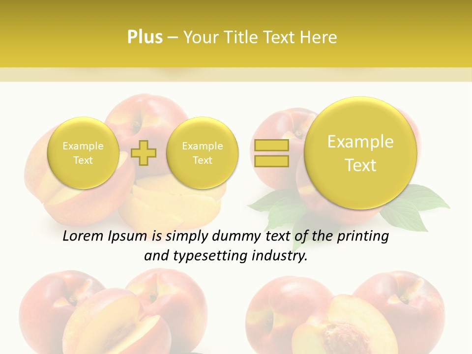 Healthy Ripe Background PowerPoint Template