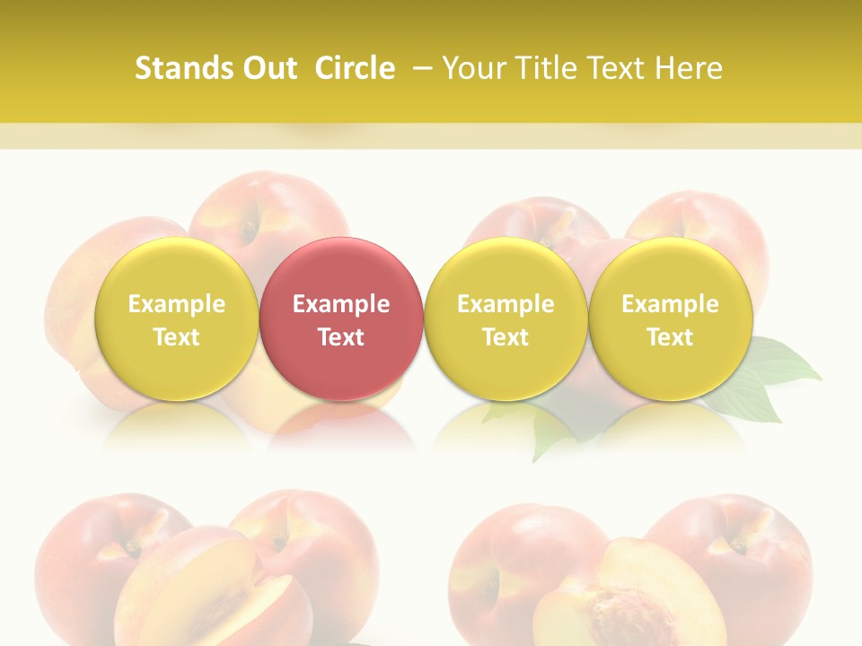 Healthy Ripe Background PowerPoint Template