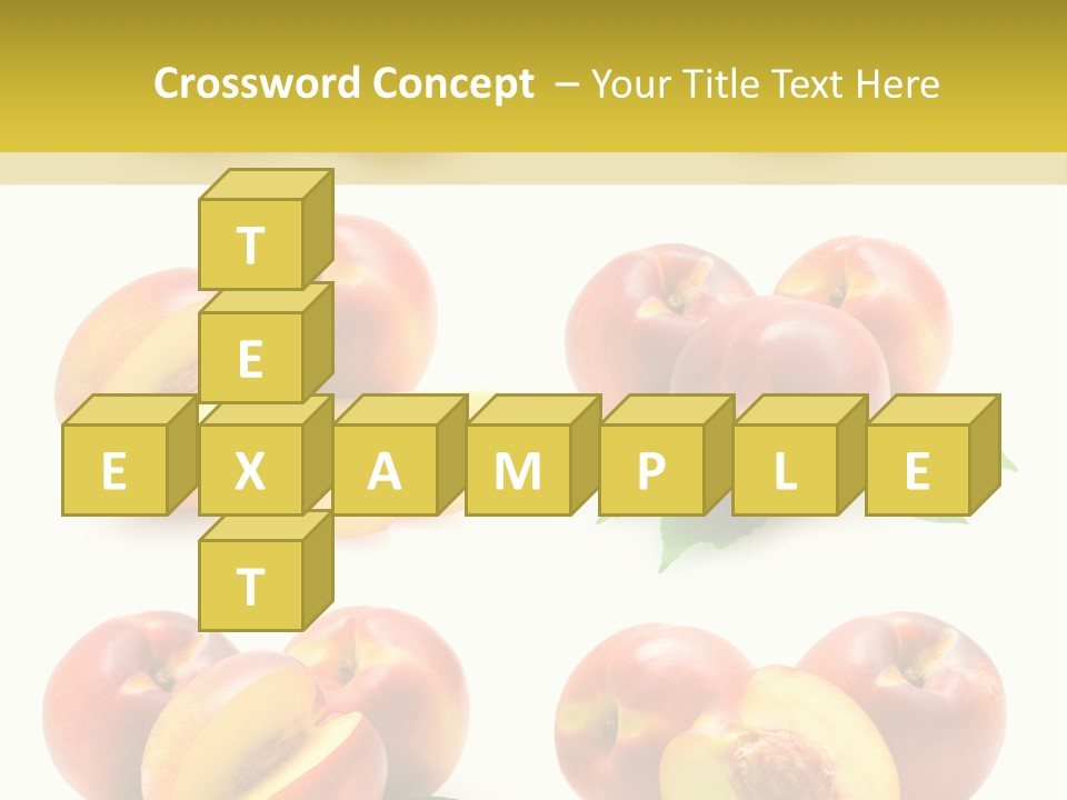 Healthy Ripe Background PowerPoint Template