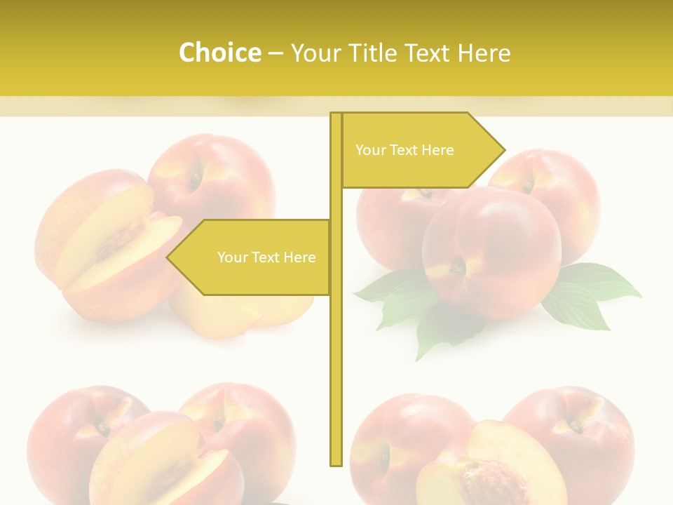 Healthy Ripe Background PowerPoint Template
